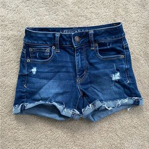american eagle jean shorts